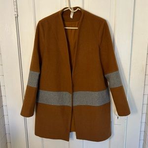 Brown long coat